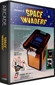 Space Invaders - Box - 3D Image