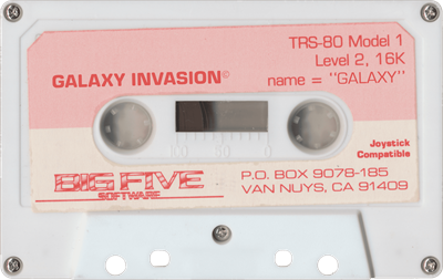 Galaxy Invasion - Cart - Front Image