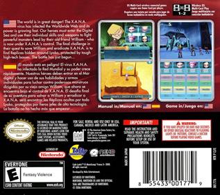 Code Lyoko: The Fall of X.A.N.A - Box - Back Image