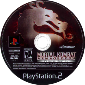 Mortal Kombat: Armageddon: Premium Edition - Disc Image