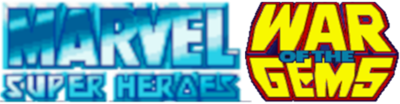 Marvel Super Heroes: War of the Gems - Clear Logo Image