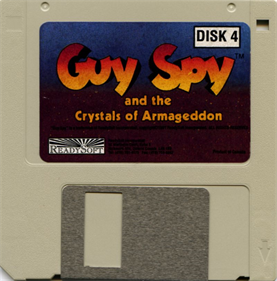 Guy Spy and the Crystals of Armageddon - Disc Image