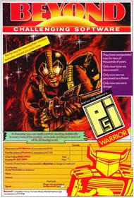 Psi Warrior - Advertisement Flyer - Front Image
