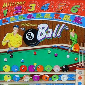 "8 Ball" - Arcade - Marquee Image