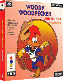 Woody Woodpecker and Friends Volume One - Box - 3D Image