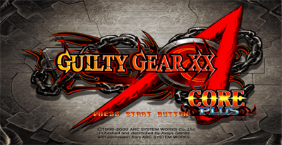 Guilty Gear XX Accent Core Plus - Screenshot - Game Title Image