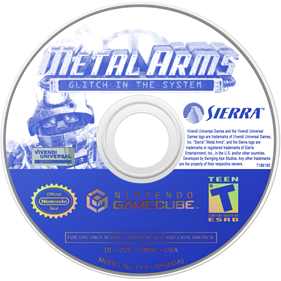 Metal Arms: Glitch in the System - Disc Image