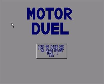 Motor Duel - Screenshot - Game Title Image