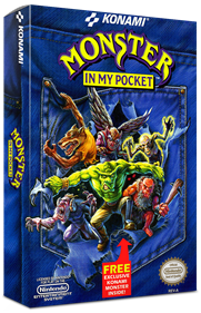 Monster in My Pocket - Box - 3D Image