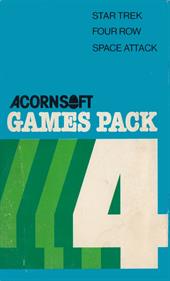 Games Pack 4 - Box - Front Image