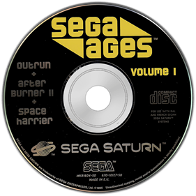 Sega Ages - Disc Image