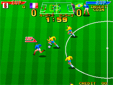 Dream Soccer '94 - Screenshot - Gameplay Image