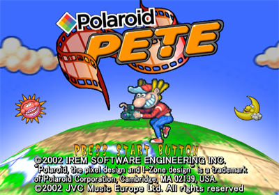 Polaroid Pete - Screenshot - Game Title Image