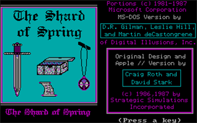 Shard of Spring - Screenshot - Game Title Image