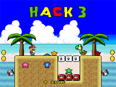 Mario Hack 3 - Screenshot - Game Title Image