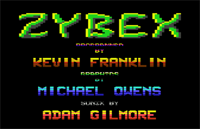Zybex  - Screenshot - Game Title Image