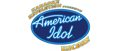 Karaoke Revolution Presents: American Idol Encore - Clear Logo Image