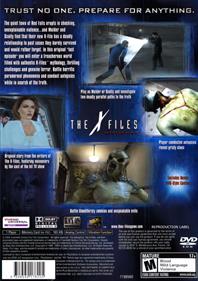 The X-Files: Resist or Serve - Box - Back Image