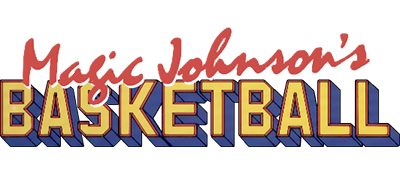Magic Johnson's Basketball - Clear Logo Image
