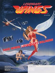 Legendary Wings - Advertisement Flyer - Front Image