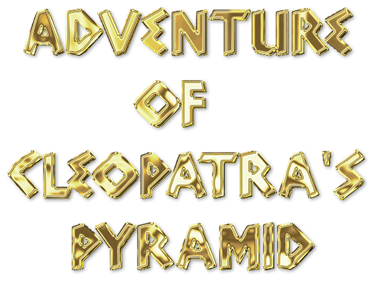 Adventure of Cleopatra's Pyramid - Clear Logo Image