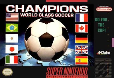 Champions: World Class Soccer - Box - Front Image