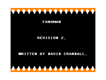 Fangman - Screenshot - Game Title Image