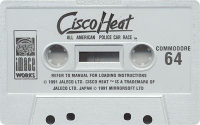 Cisco Heat: All American Police Car Race - Cart - Front Image