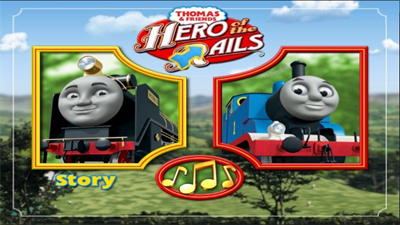 Thomas & Friends: Hero of the Rails - Screenshot - Game Title Image