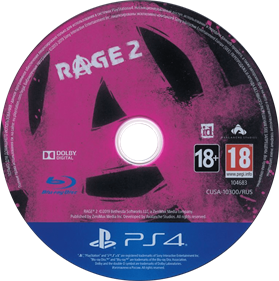 Rage 2 - Disc Image