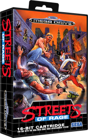 Streets of Rage - Box - 3D Image