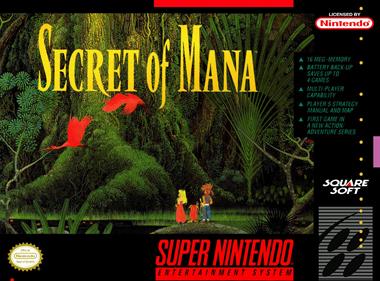 Secret of Mana - Box - Front