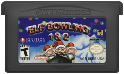 Elf Bowling 1 & 2 - Cart - Front Image