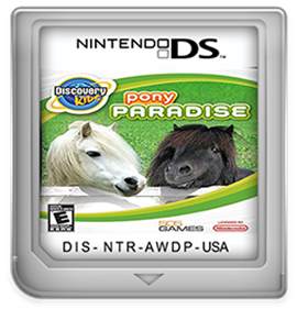Discovery Kids: Pony Paradise - Fanart - Cart - Front Image