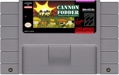 Cannon Fodder: War Has Never Been So Much Fun! - Fanart - Cart - Front Image