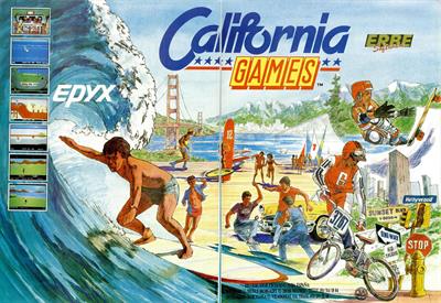 California Games - Advertisement Flyer - Front Image