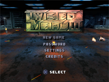 Twisted Metal III - Screenshot - Game Title Image