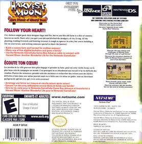 Harvest Moon: More Friends of Mineral Town - Box - Back Image