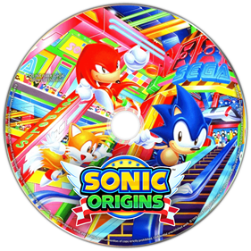 Sonic Origins - Fanart - Disc Image