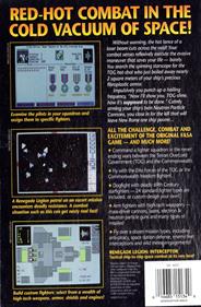 Renegade Legion: Interceptor - Box - Back Image