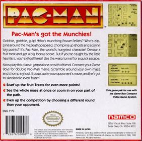 Pac-Man - Box - Back
