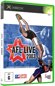 AFL Live 2003 - Box - 3D Image