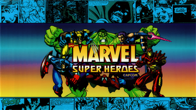 Marvel Super Heroes - Arcade - Marquee Image