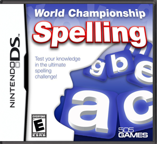 World Championship Spelling - Box - Front - Reconstructed Image