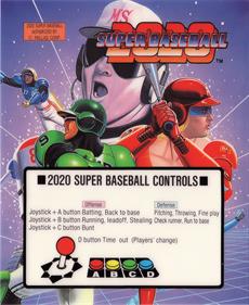 Super Baseball 2020 - Arcade - Controls Information Image