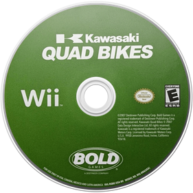 Kawasaki Quad Bikes - Disc Image