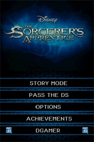 The Sorcerer's Apprentice - Screenshot - Game Title Image