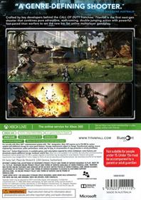 Titanfall - Box - Back Image