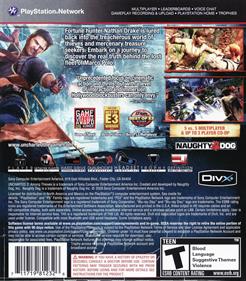 Uncharted 2: Among Thieves - Box - Back Image