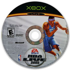 NBA Live 2005 - Disc Image